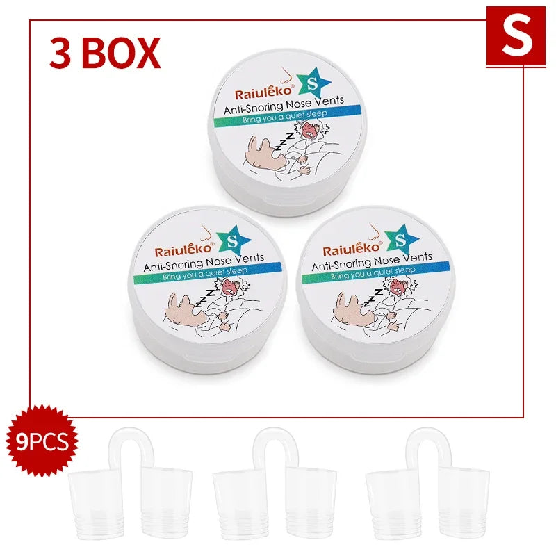 Anti Snoring Nasal Dilator for Easy Breathing Preventing Snoring Breathe Aid Stop Snore Device Easy Breathing Improvement Sleep