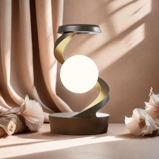 New Multicolor 360° Rotating Floating Lamp Lighting with Motion Sensor Modern Table Lamp Rechargeable Decorative Lights Desk